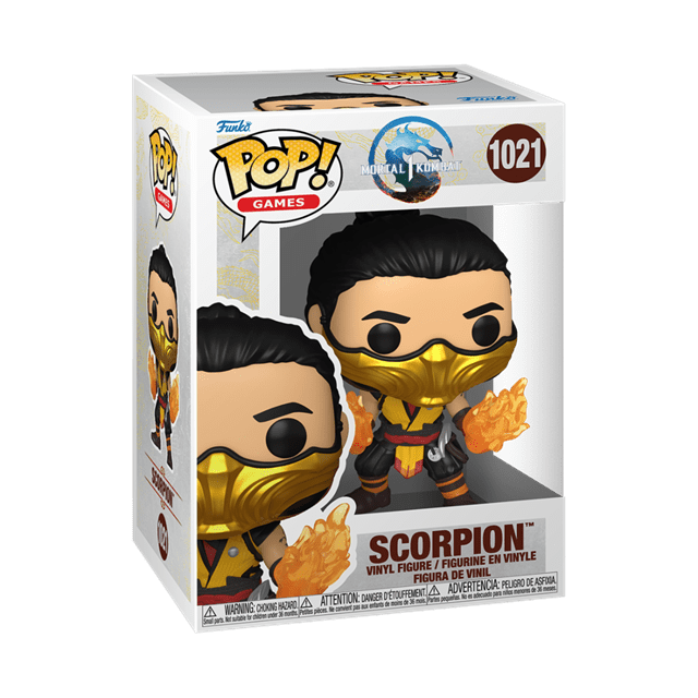 Scorpion 1021 Mortal Kombat Funko Pop Vinyl - 2