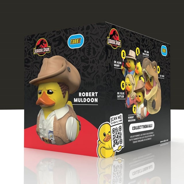 Robert Muldoon Jurassic Park Tubbz Boxed - 2