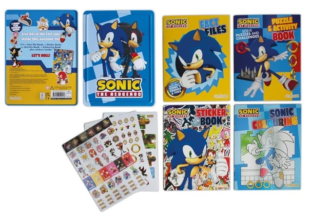 Sonic The Hedgehog Tin Book - 2