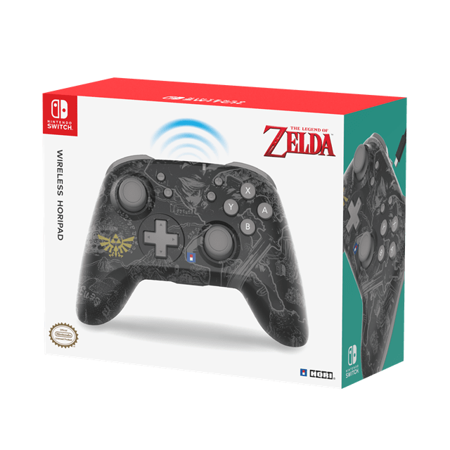 Hori Wireless Nintendo Switch HORIPAD - Zelda Black - 4