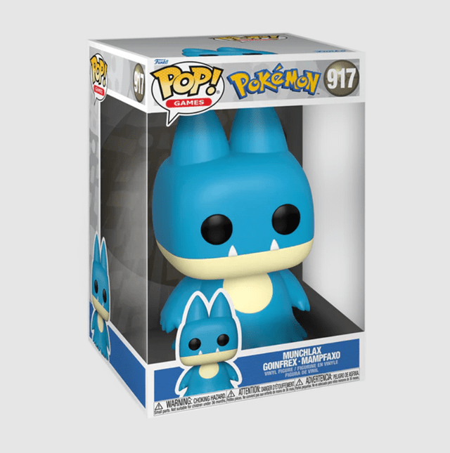 Munchlax 917 Pokemon Funko Pop Vinyl Jumbo - 2