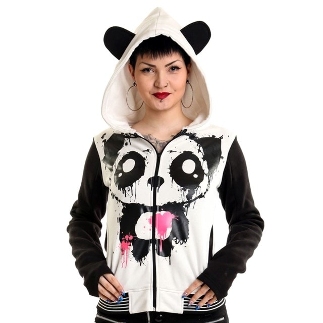 Mase Killer Panda Ladies Fit Hoodie (Small) - 1
