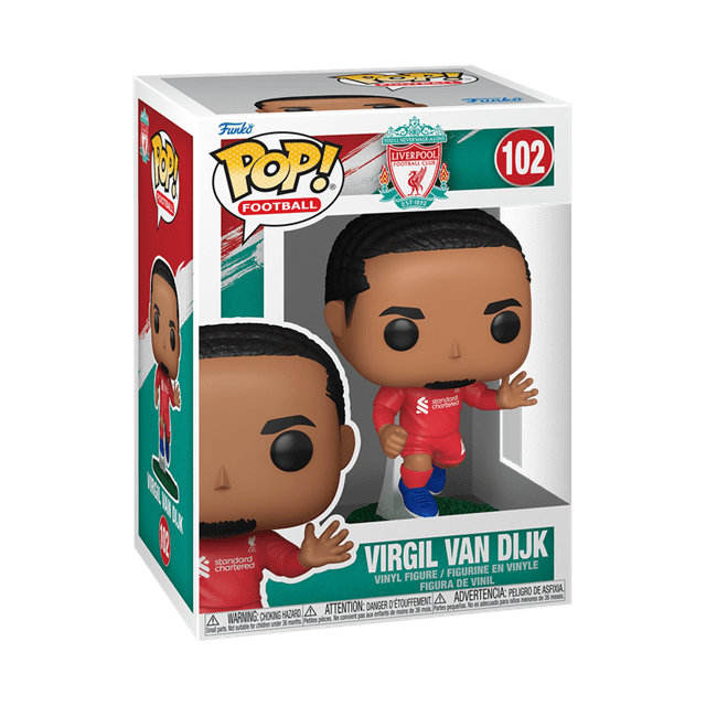 Virgil Van Dijk 102 Liverpool FC Funko Pop Vinyl - 2