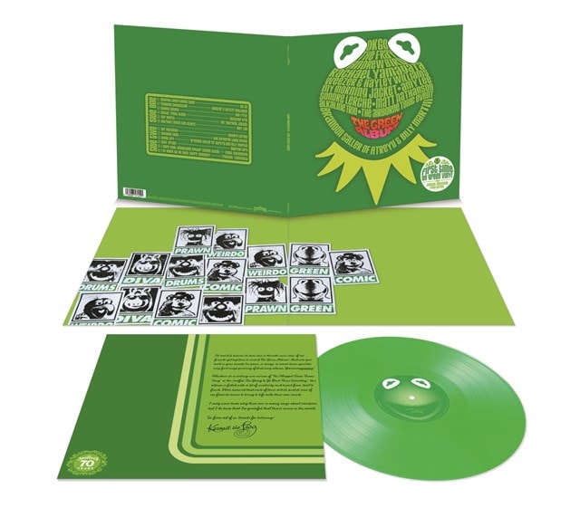 Muppets: The Green Album - 70th Anniversary Edition Green Vinyl - 2
