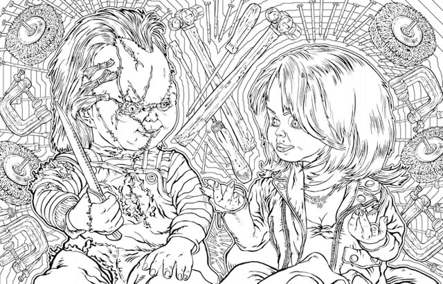 Chucky The Official Colouring Book - 4