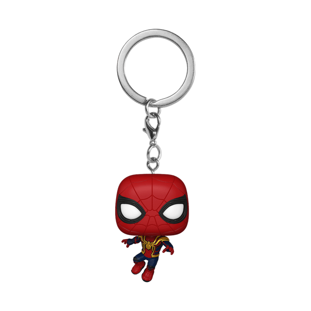 Leaping Spider-Man: Spider-Man No Way Home Pop Vinyl Keychain - 1