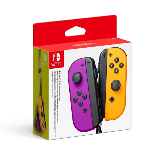 Nintendo Switch Joy-Con Pair (Neon Purple/Neon Orange) - 1