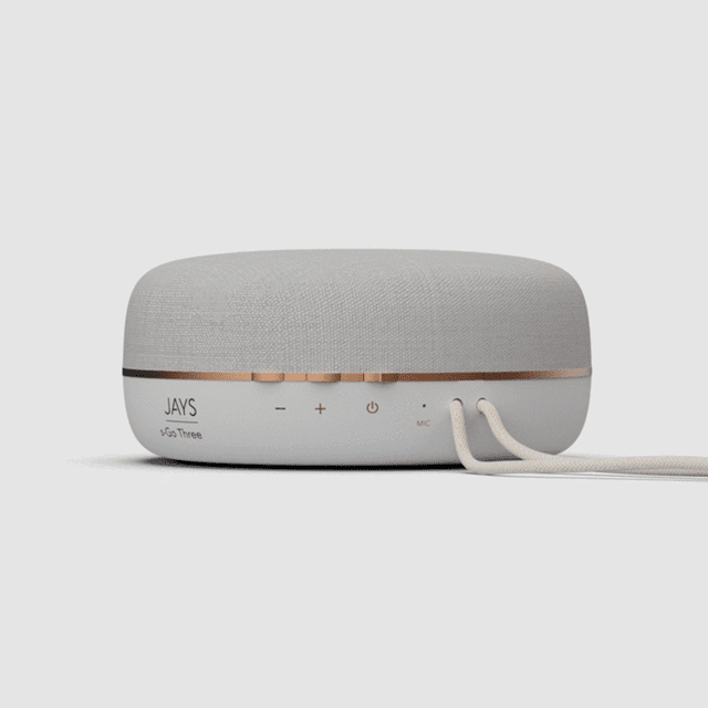 Jays S-Go Three White Bluetooth Speaker - 1
