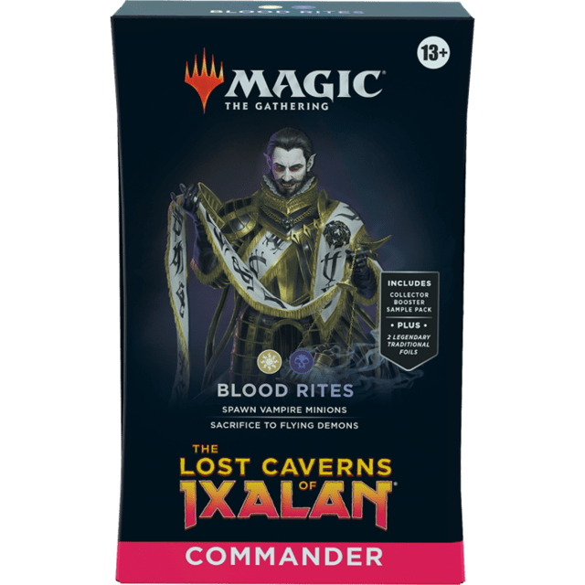 Magic The Gathering Lost Caverns Of Ixalan Commander Deck Blood Rites Trading Cards - 1
