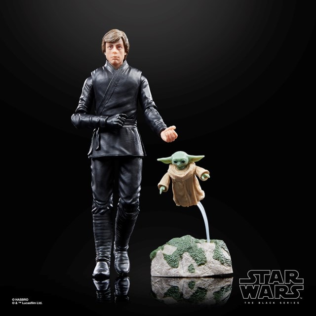 Luke Skywalker & Grogu Hasbro Star Wars The Black Series The Book of Boba Fett Action Figures - 1