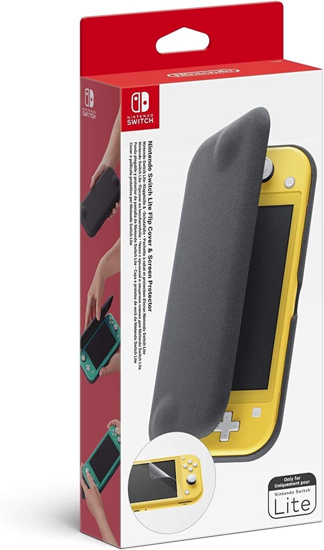 Nintendo Switch Lite Flip Cover & Screen Protector - 1