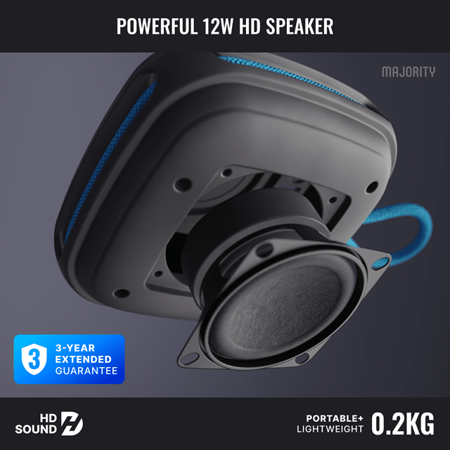 Majority Move M1 Portable Bluetooth Speaker - 9