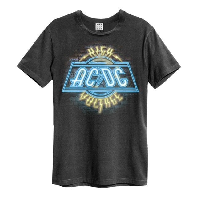 High Voltage Neon AC/DC Tee (Small) - 1
