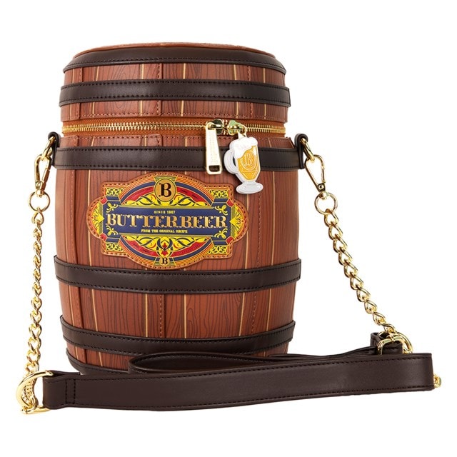 Butterbeer Barrel Harry Potter Loungefly Crossbody Bag - 1