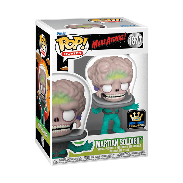 Martian Soldier With Chance Of Chase 1877 Mars Attacks! Funko Pop Vinyl - 2