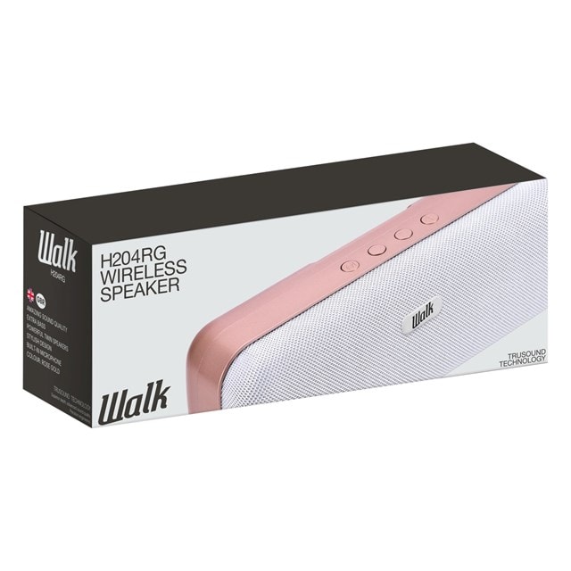 Walk Audio H204 Rose Gold Bluetooth Speaker - 2