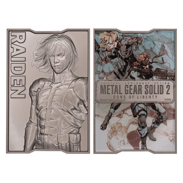 Raiden Metal Gear Solid 2 Ingot - 3