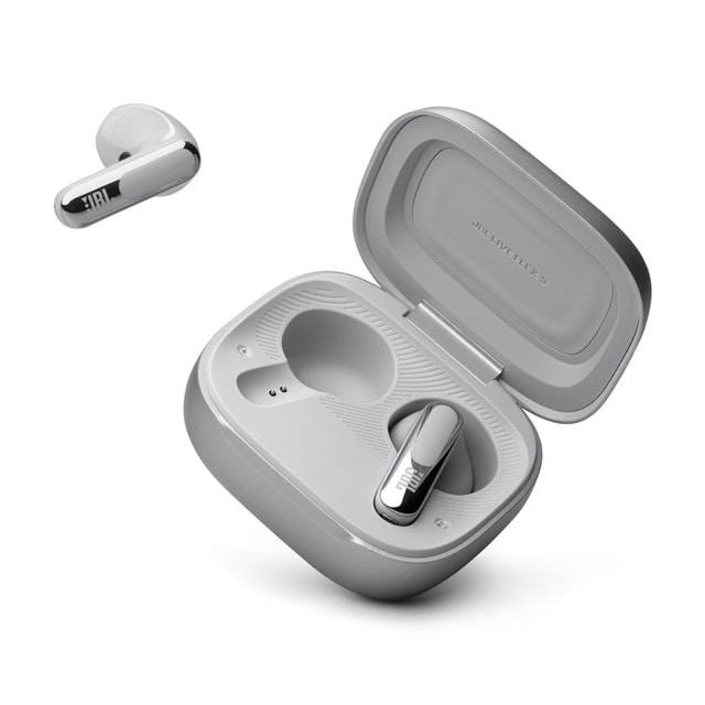 JBL Live Flex 3 Silver Noise Cancelling True Wireless Bluetooth Earphones - 10