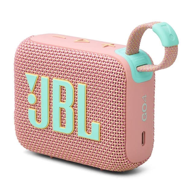 JBL Go 4 Pink Bluetooth Speaker - 11