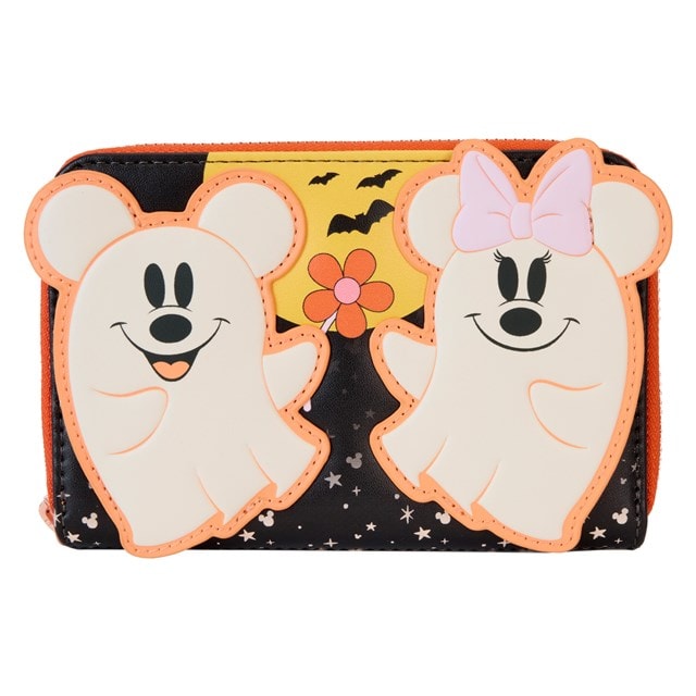 Mickey & Friends Halloween Loungefly Zip Around Wallet - 1