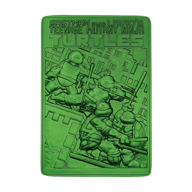 Limited Edition 40th Anniversary Green Teenage Mutant Ninja Turtles Ingot - 5