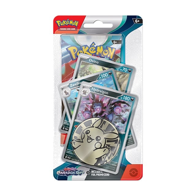 Pokemon TCG Scarlet & Violet Paradox Rift Premium Checklane Trading Cards - 3