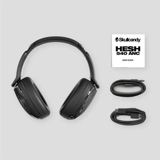 Skullcandy Hesh 540 ANC True Black Active Noise Cancelling Bluetooth Headphones - 7