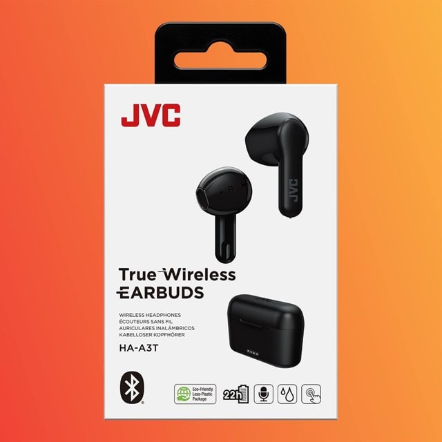 JVC HA-A3T Black True Wireless Bluetooth Earphones - 6