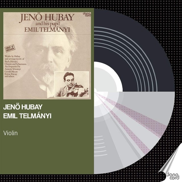 Jeno Hubay and His Pupil Emil Telmanyi - 1