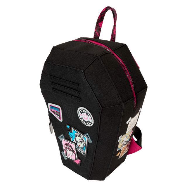 Monster High Coffin Locker Loungefly Mini Backpack - 4