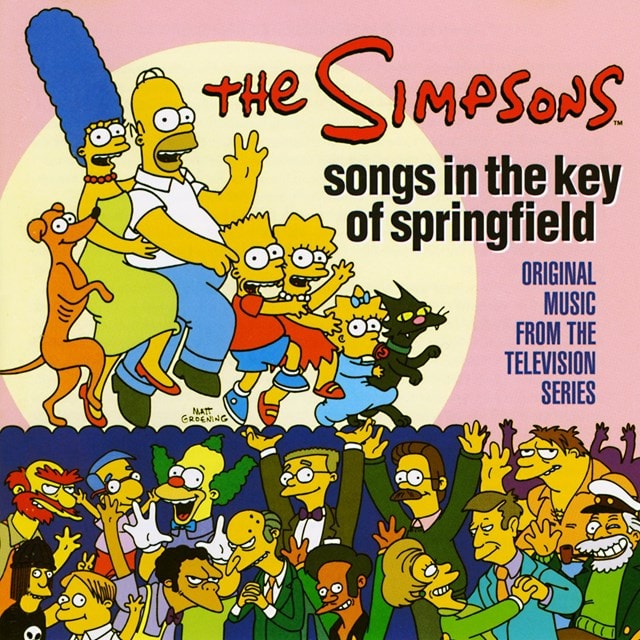 The Simpsons: Songs in the Key of Springfield - Deluxe Edition Pink & Yellow 2LP - 2