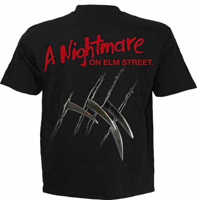 Nightmare On Elm Street Freddy Claws Spiral Tee (Small) - 2