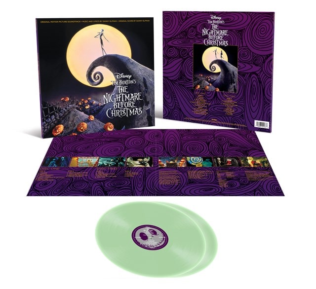 The Nightmare Before Christmas - Glow In The Dark 2LP - 2