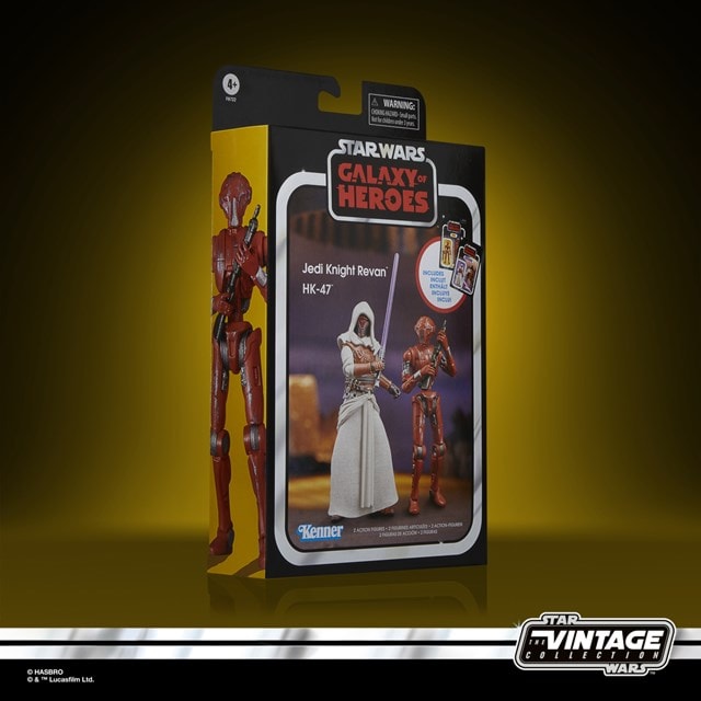 HK-47 & Jedi Knight Revan Star Wars The Vintage Collection Galaxy of Heroes Action Figures 2-Pack - 16