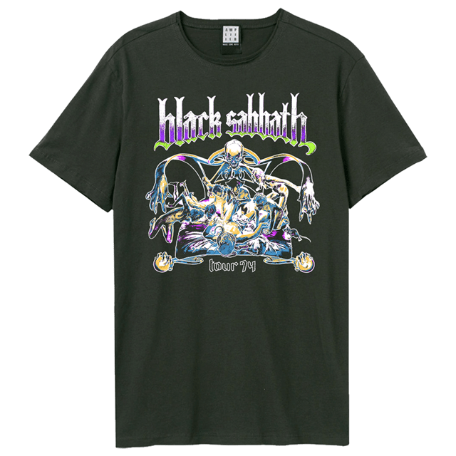 Tour 74 Black Sabbath hmv Exclusive Charcoal Tee HMV Store