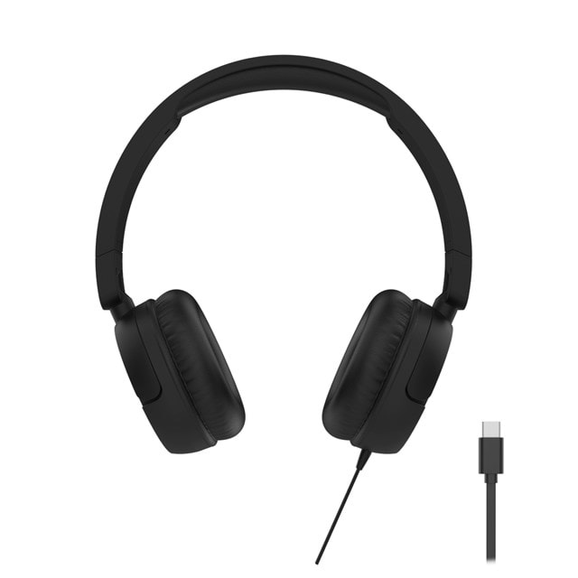 Streetz HC210 Black USB-C Headphones - 2