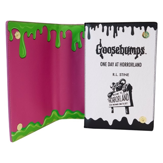 Goosebumps One Day At Horrorland Book Crossbody Loungefly Bag - 5