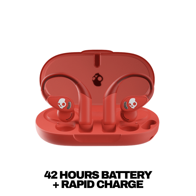 Skullcandy Push 540 Plasma Red Open Ear True Wireless Bluetooth Earphones - 3