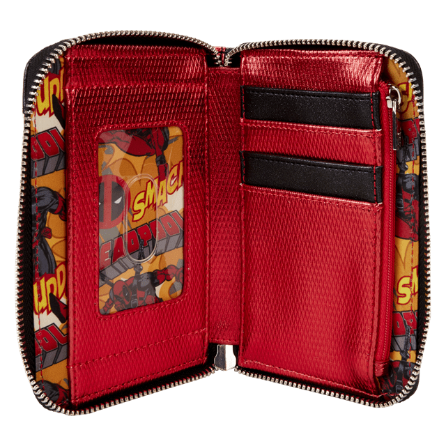 Metallic Collection Cosplay Wallet Deadpool Loungefly - 4