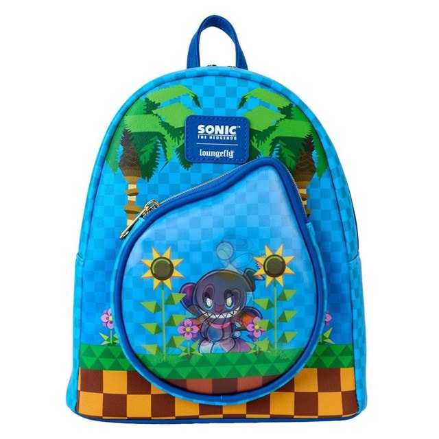 Chao Garden Sonic the Hedgehog hmv Exclusive Lenticular Loungefly Mini Backpack - 1