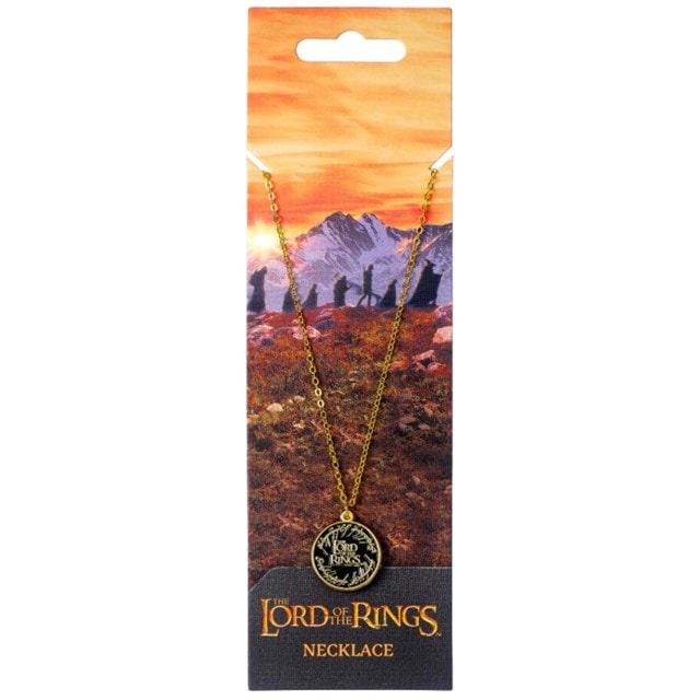 Logo Lord Of The Rings Necklace - 4