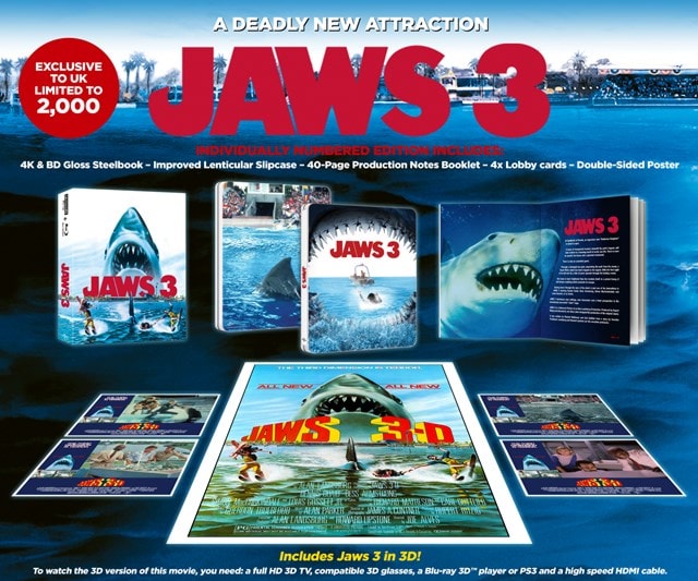 Jaws 3 Limited Collector's Edition with Steelbook - 1