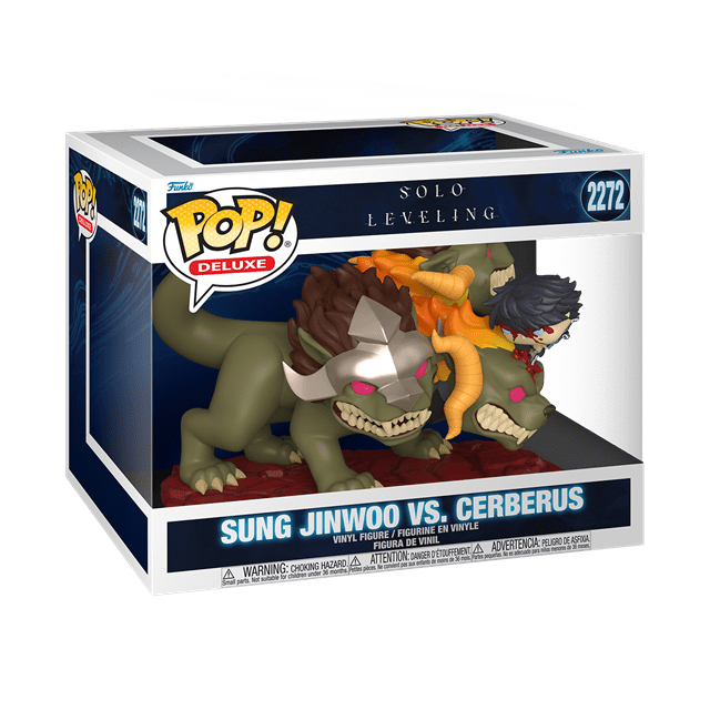 Sung Jinwoo Vs Cerberus 2272 Solo Leveling Funko Pop Vinyl Deluxe - 2