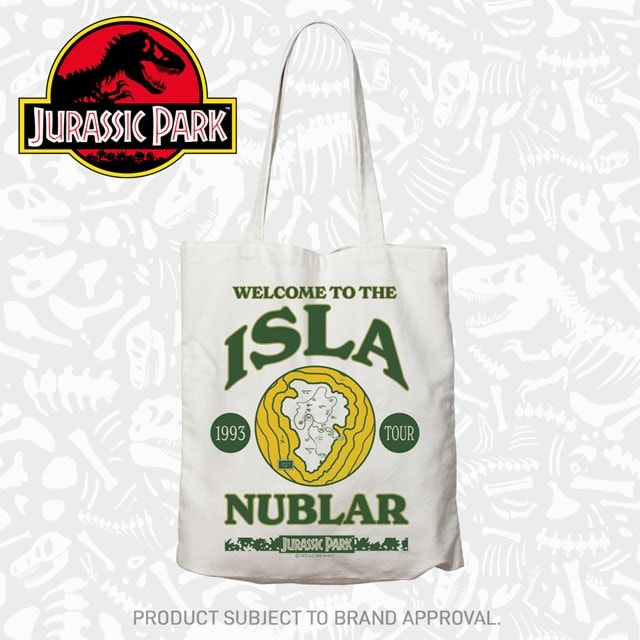 Isla Nublar Jurassic Park Tote Bag - 3