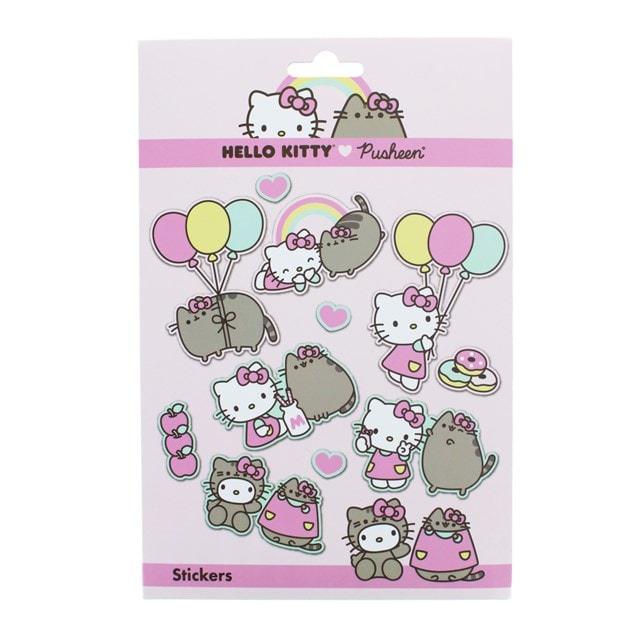 Hello Kitty X Pusheen Stickers - 1