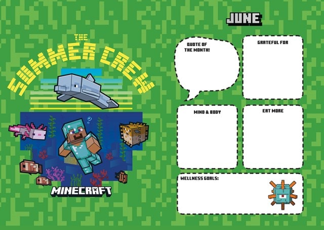 Minecraft 2025 Calendar & Diary Gift Box - 6