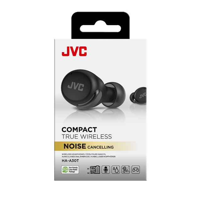 JVC HA-A30T Black Active Noise Cancelling True Wireless Bluetooth Earphones - 9