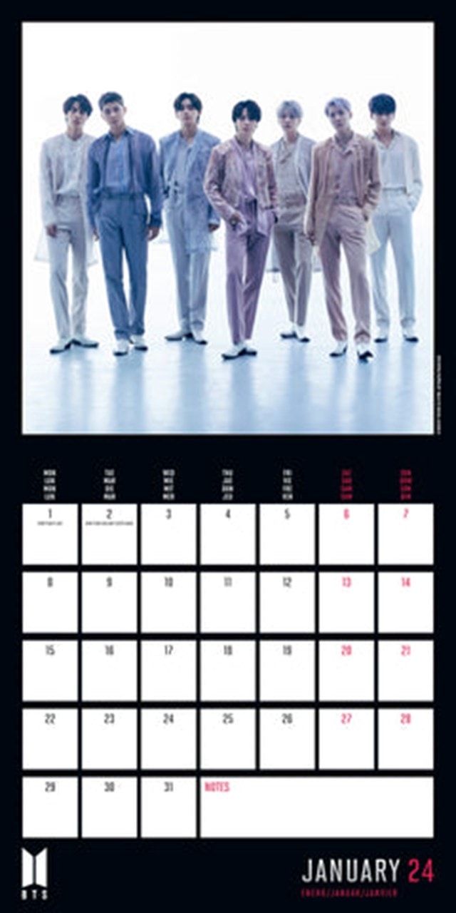 BTS 2024 Square Calendar - 3