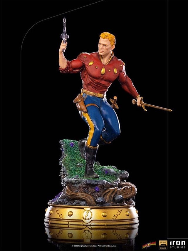 Flash Gordon Deluxe Defenders Of The Earth Iron Studios Figurine - 2