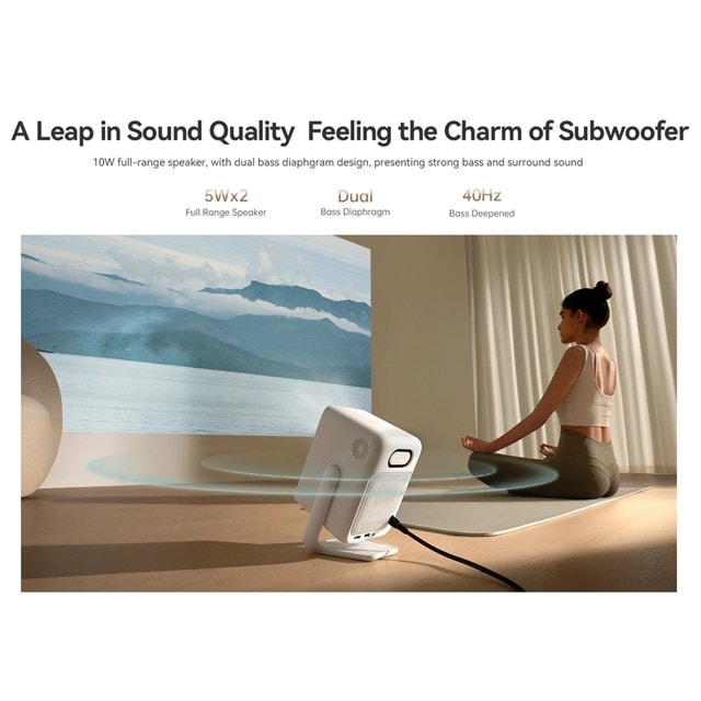 Wanbo T2 Ultra Smart Projector with Bluetooth and Wifi - 6
